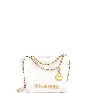 Chanel 22 Chain Hobo Quilted Calfskin #233940C49B